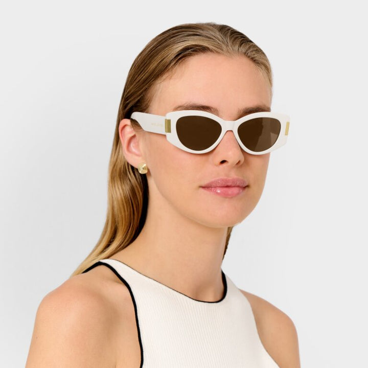 Katie Loxton Rimini Off White Sunglasses