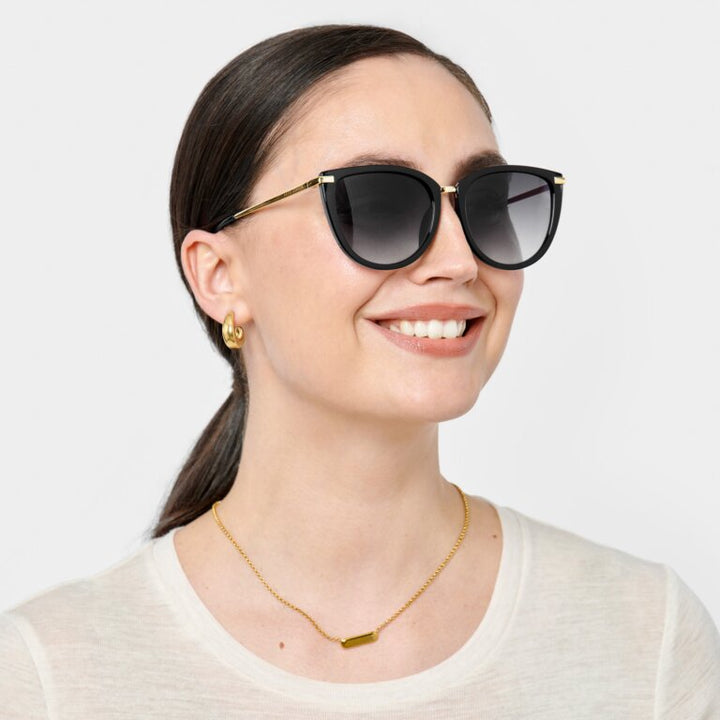 Katie Loxton Sardinia Black Sunglasses