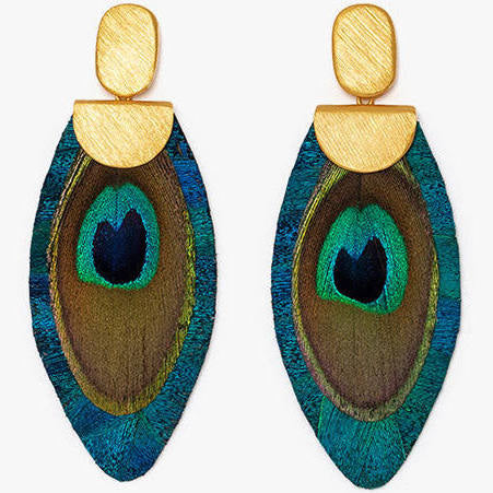 Brackish Nikko Blue Drop Earring