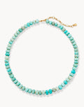 Spartina 499 Oval Stone Beaded 17” Necklace