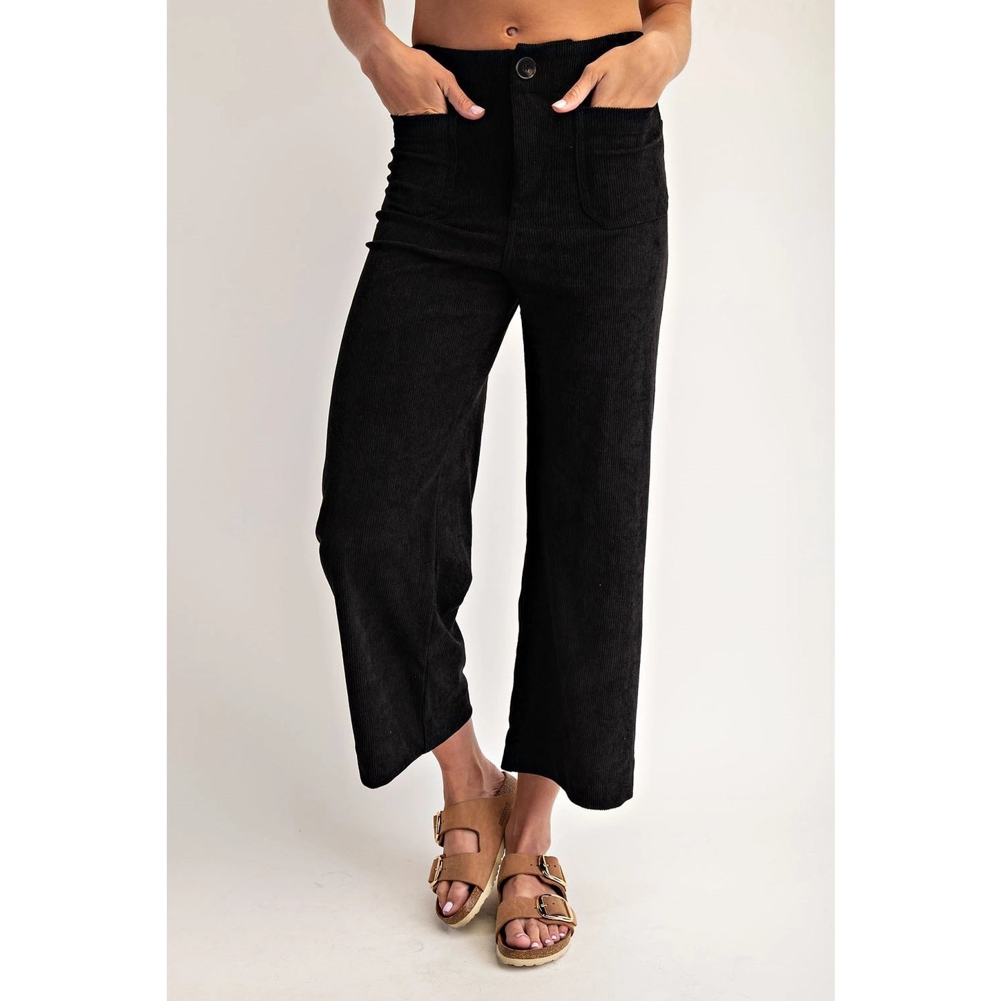 Black Corduroy Pants