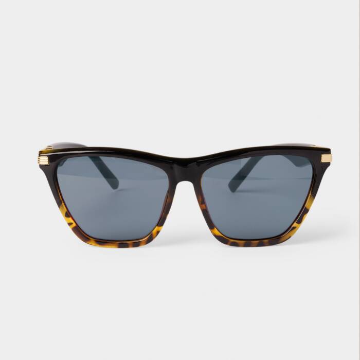 Katie Loxton Marbella Black Tortoiseshell Gradient Sunglasses