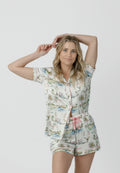 Southern Golf Course Shorts Pajama Set