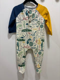 Mudpie Fishing Footie Pajamas