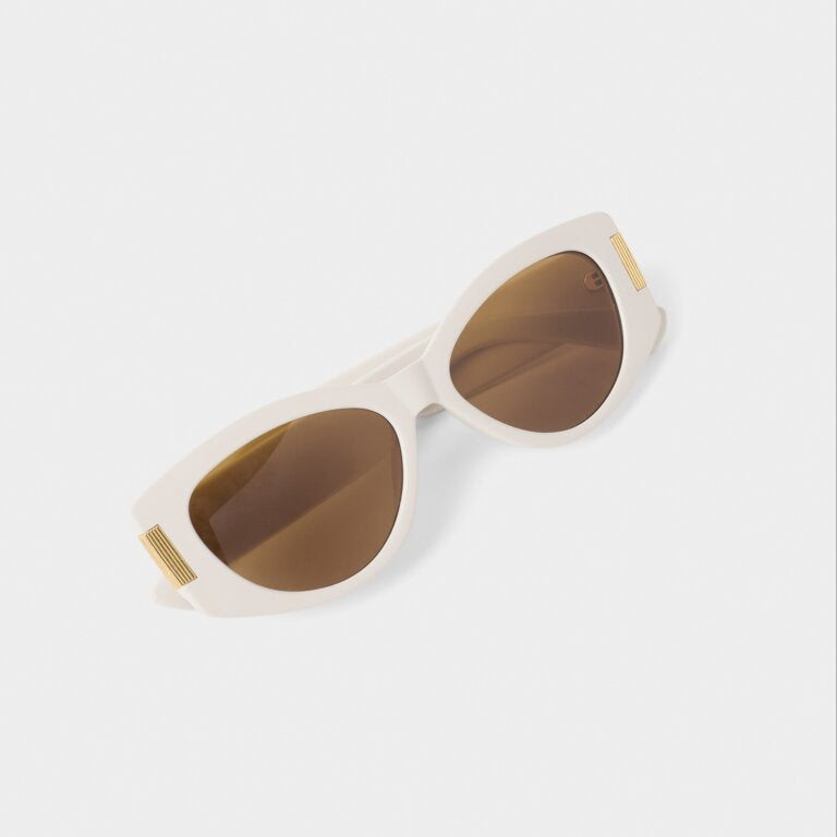 Katie Loxton Rimini Off White Sunglasses