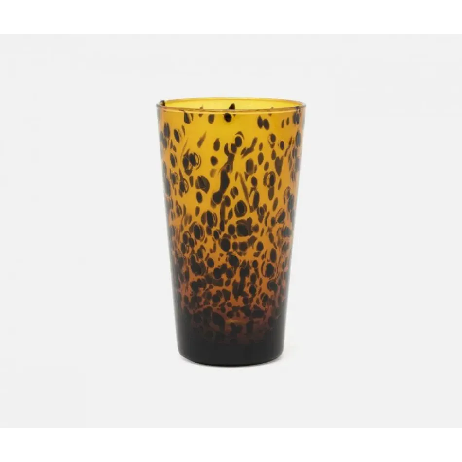 Blue Pheasant Andrew Tortoise Shell Highball Glass Tumbler
