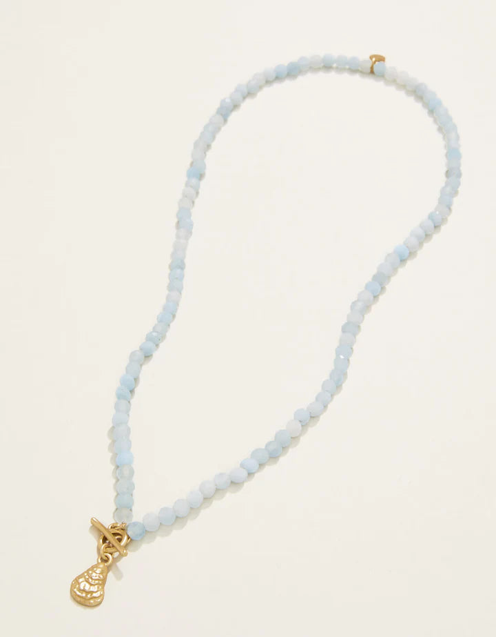 Spartina Aquamarine Calm Waters 17” Necklace