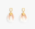 Brackish Tarpum Bay Bezel Drop Earring