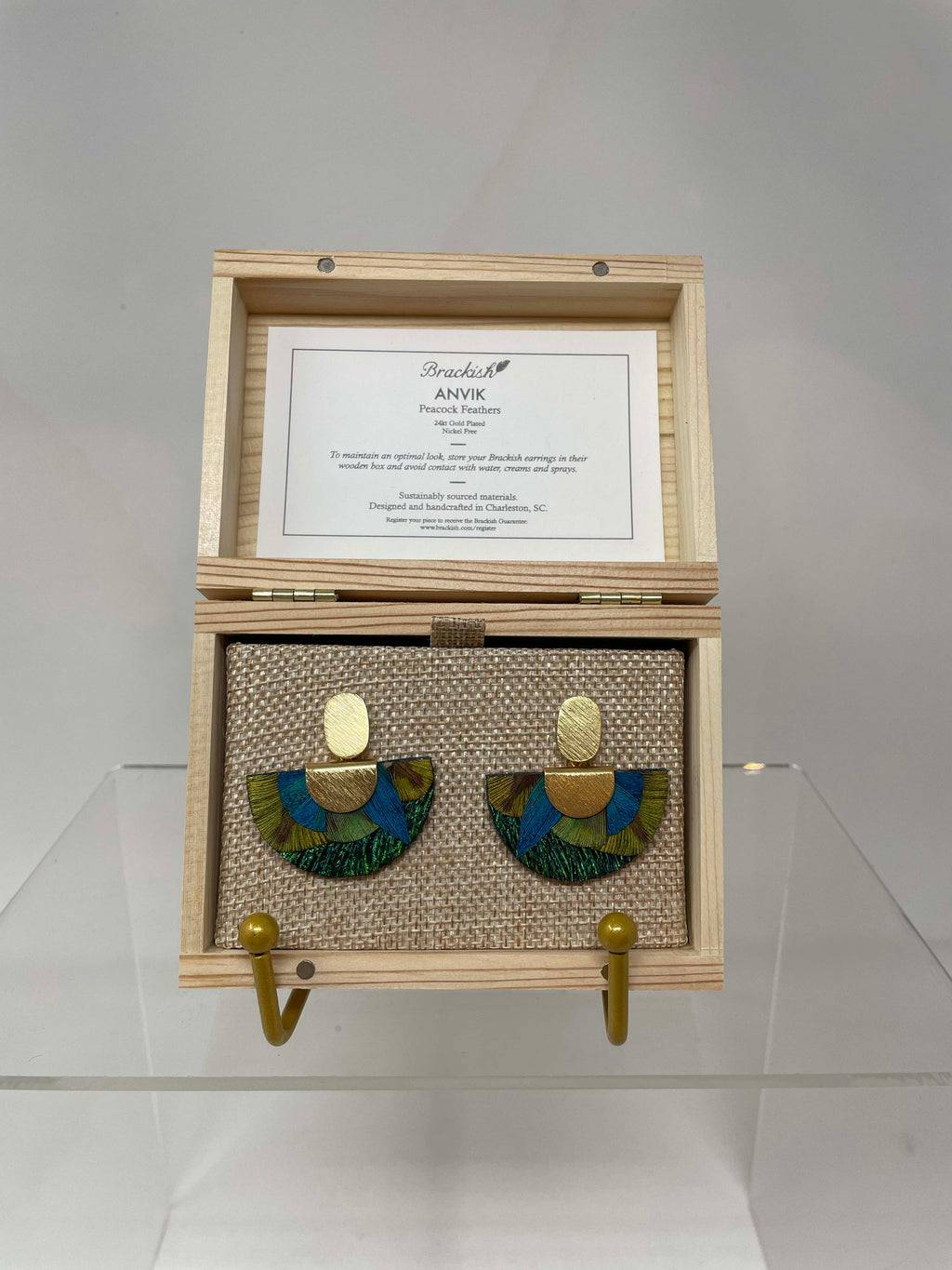Brackish Anvik Drop Earrings