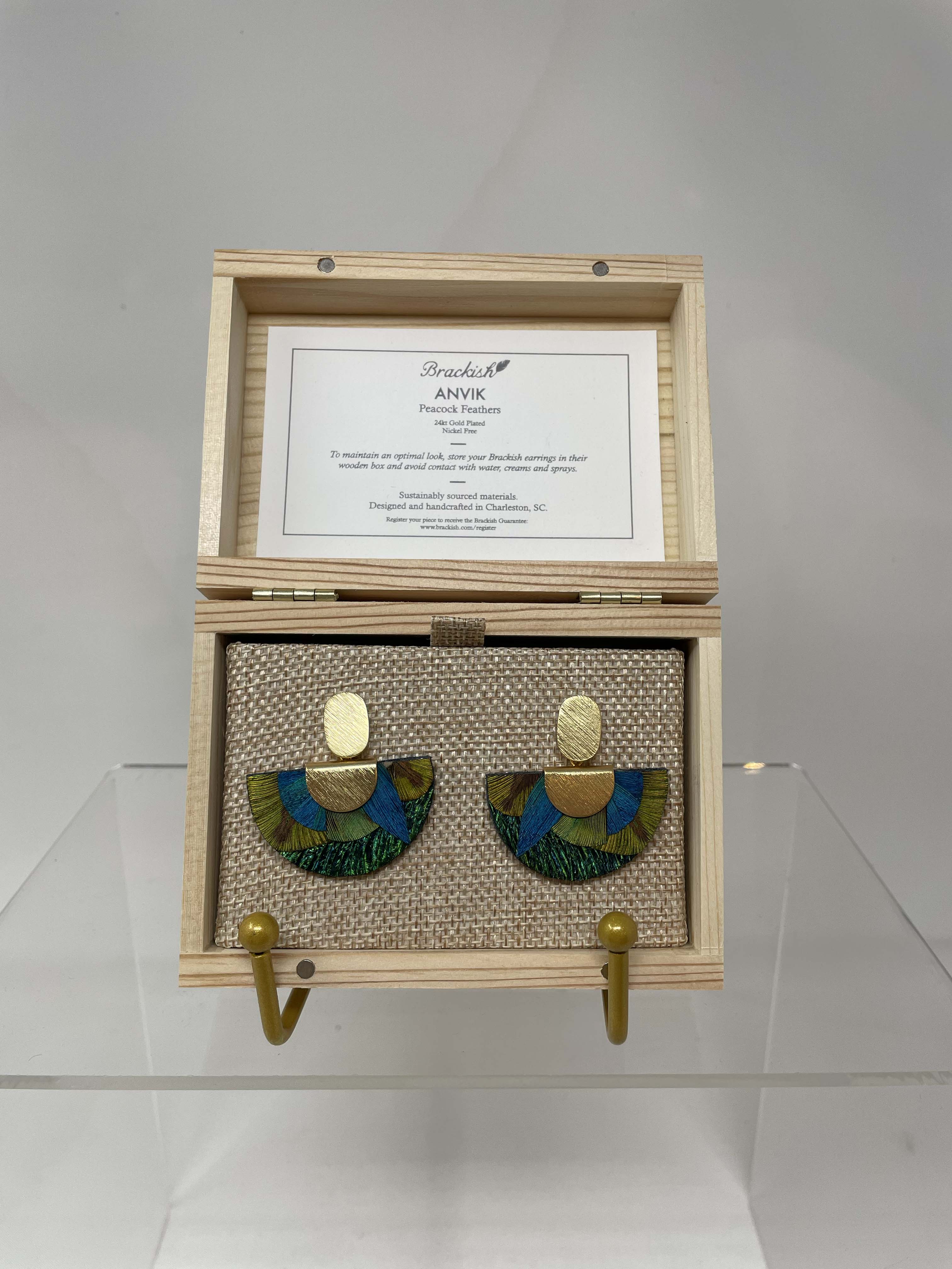 Brackish Anvik Drop Earrings