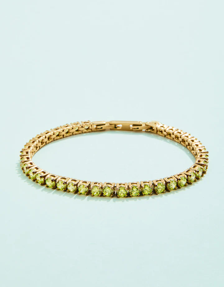 Spartina Lime Tennis Bracelet