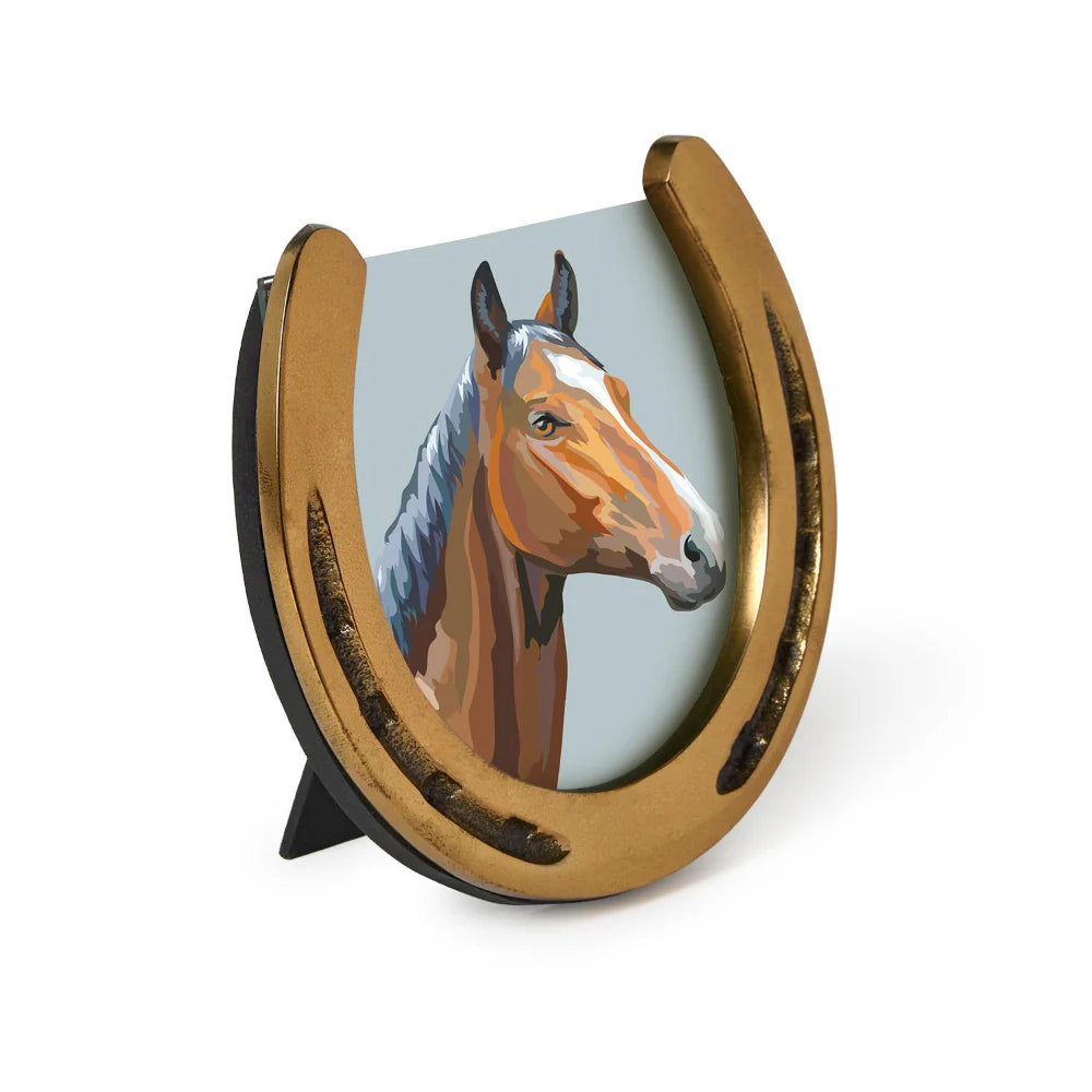 Twos Company Horseshoe Frame 3 1/2”x3 1/2”