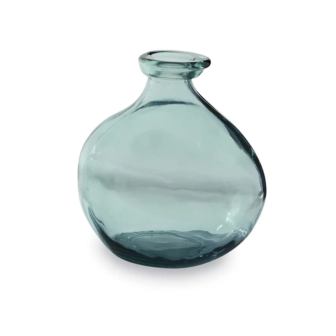 Mudpie Grey Blue Short Vase