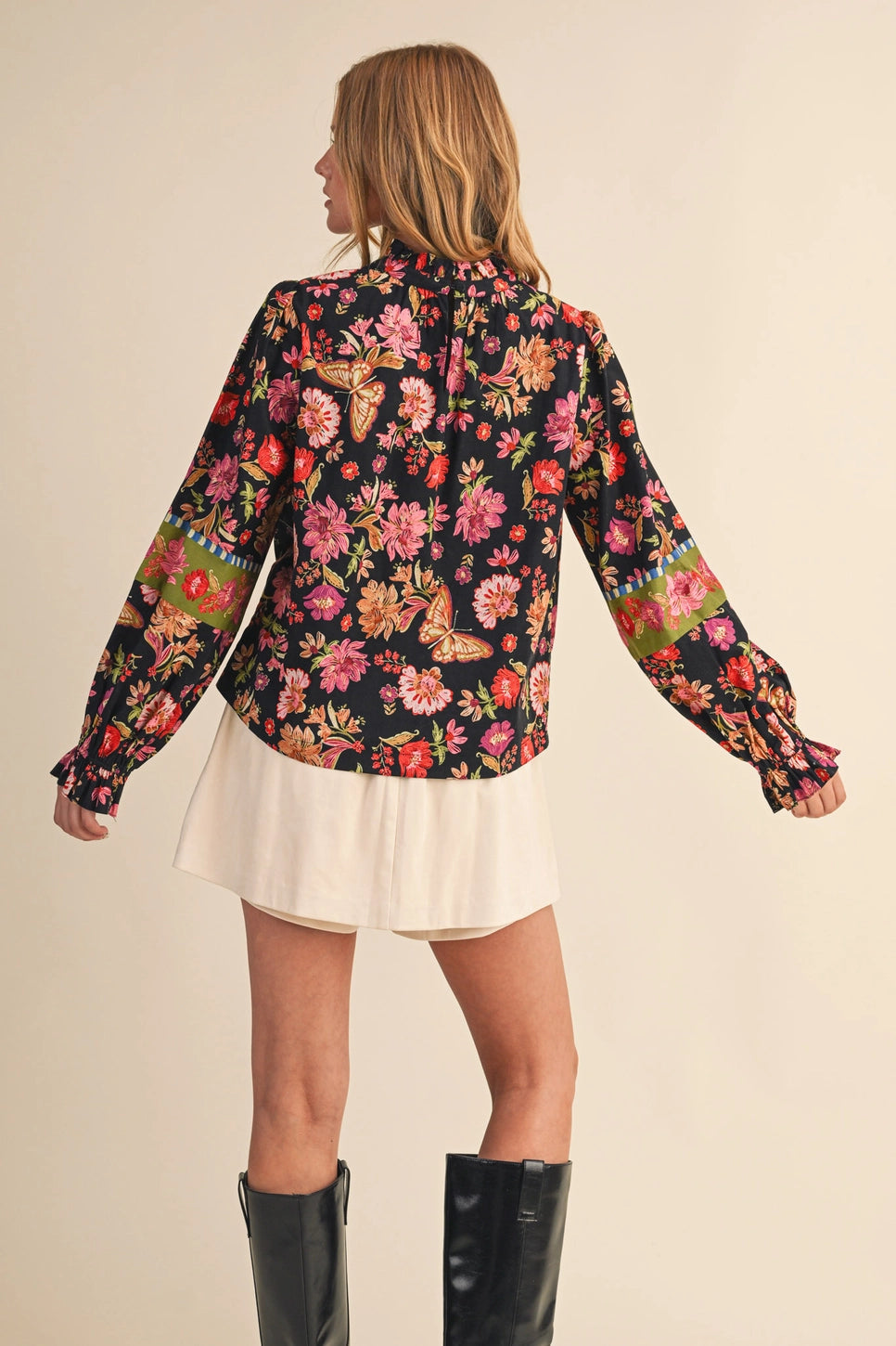 Floral Long Sleeve Blouse