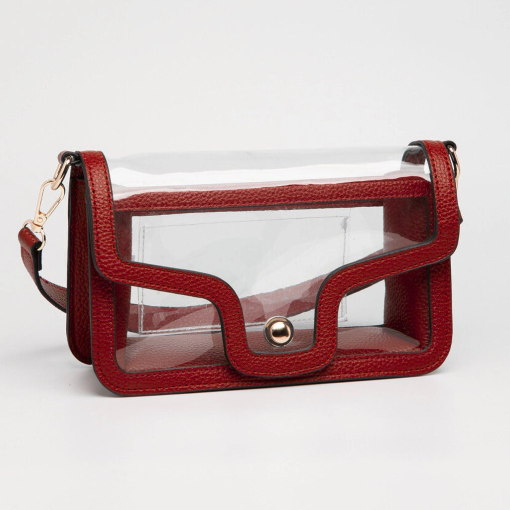 Game day Stadium Clear Envelope Shoulder Bag