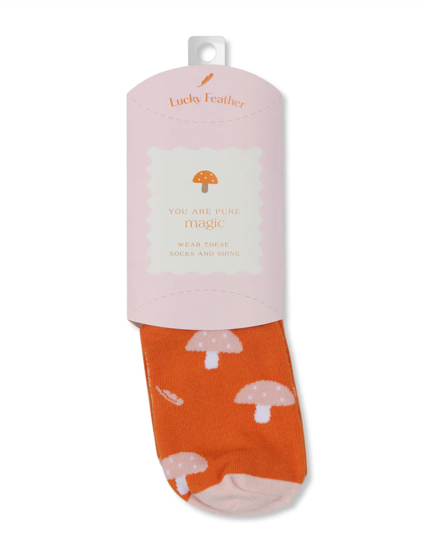 Lucky Feather Socks