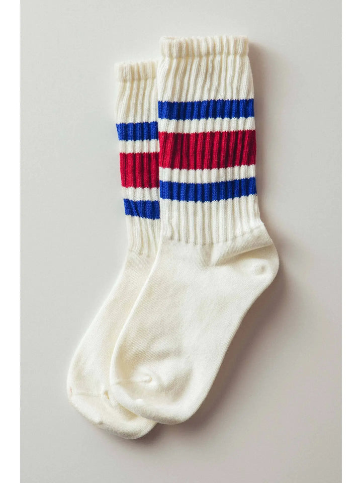 Assorted Striped Socks One Size