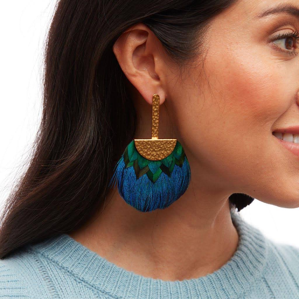 Brackish Tucket Blue Earring