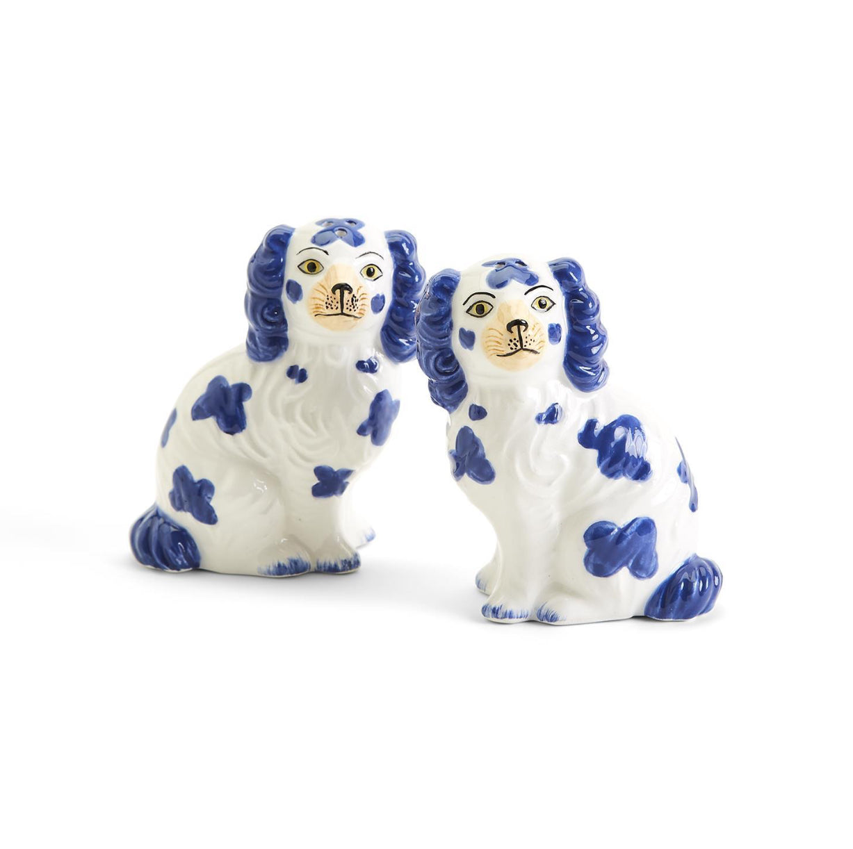 Twos Company Staffordshire Dogs Salt & Pepper Shaker Set