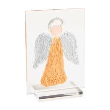 Mud Pie Acrylic Angel Stand