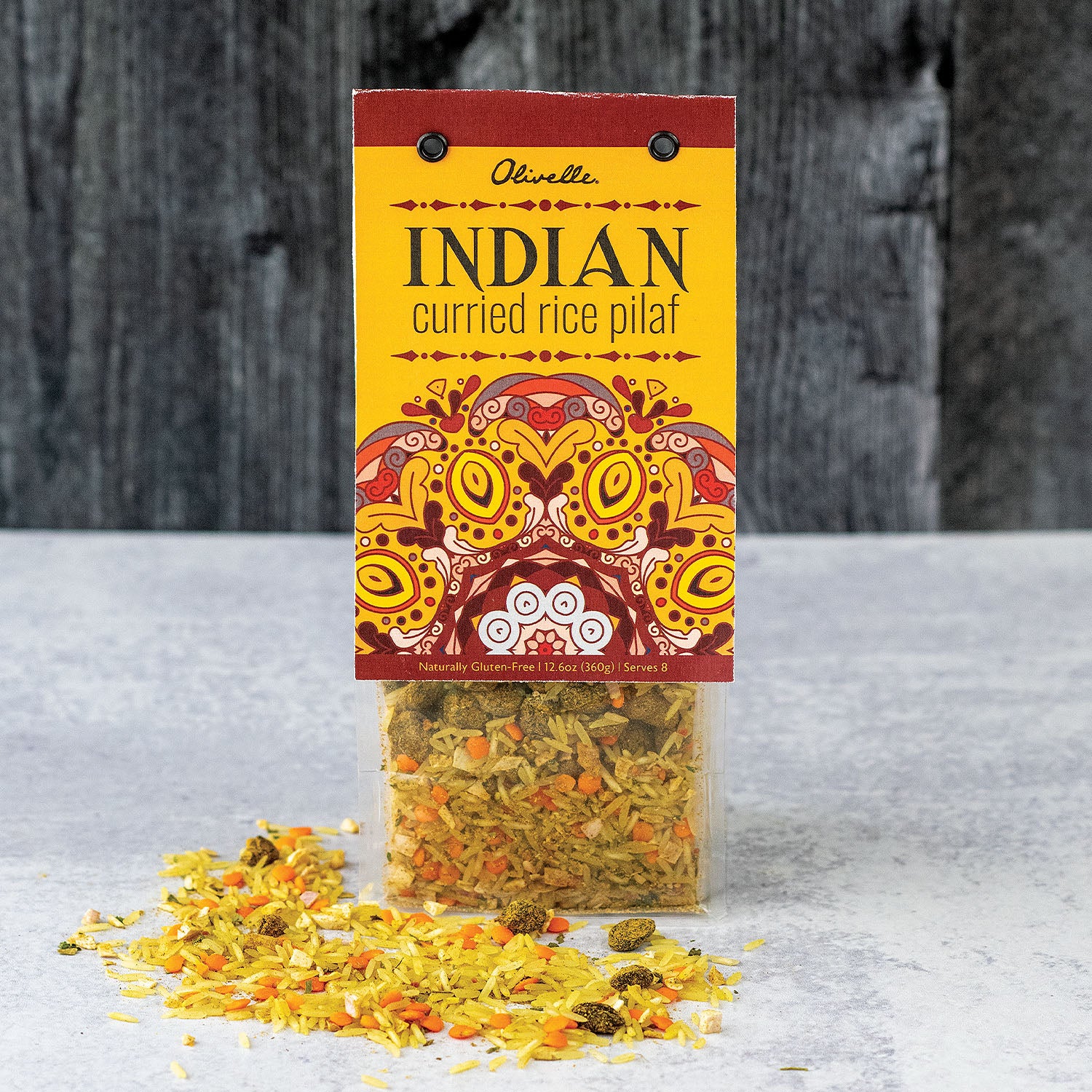 Olivelle Indian Curried Dried Rice Pilaf