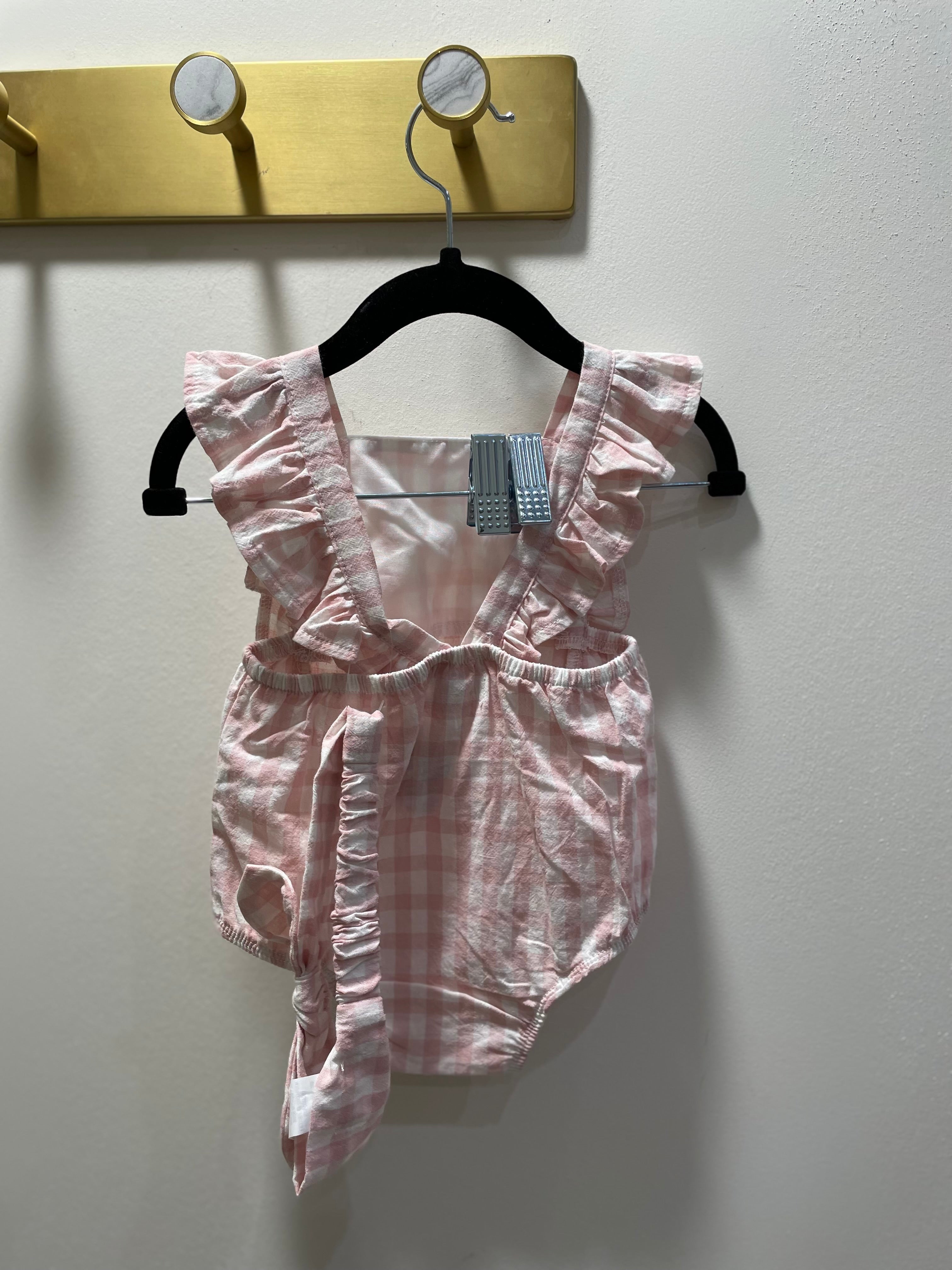 Mudpie Gingham One Piece Outfit