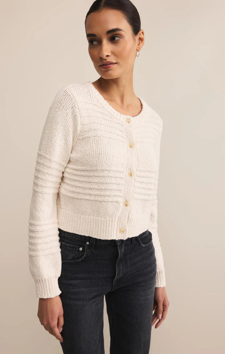 Z Supply Between The Lines Cardigan Crystal
