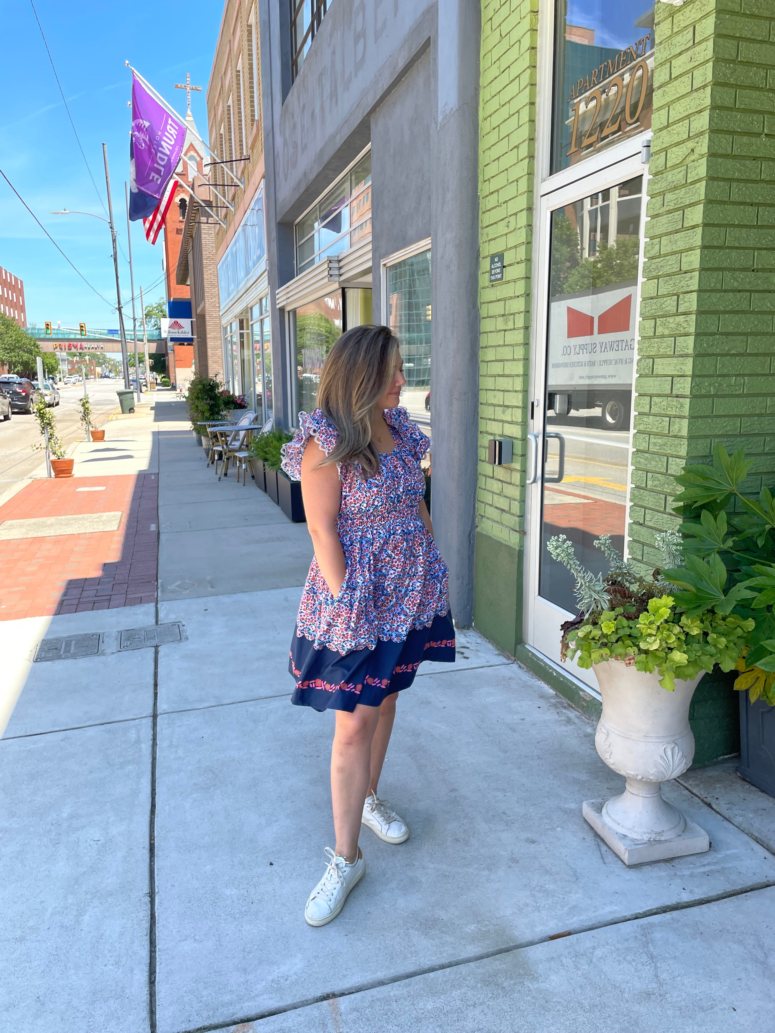 Emily Lovelock Piper Mini Dress