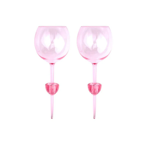 Bodie Riviera Glass Set Of 2 Lilac