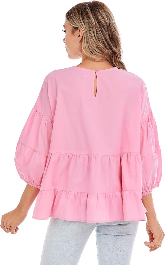 Mudpie Stoney Flounce Top