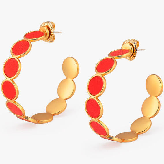 Brackish Page Hoop Earring