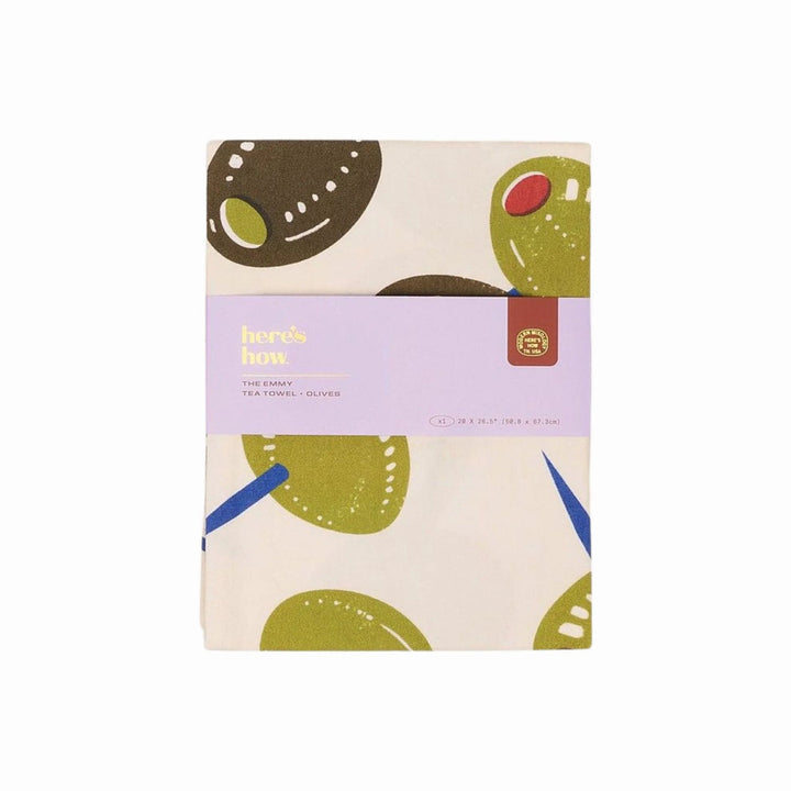 Here’s How Emmy Tea Towel