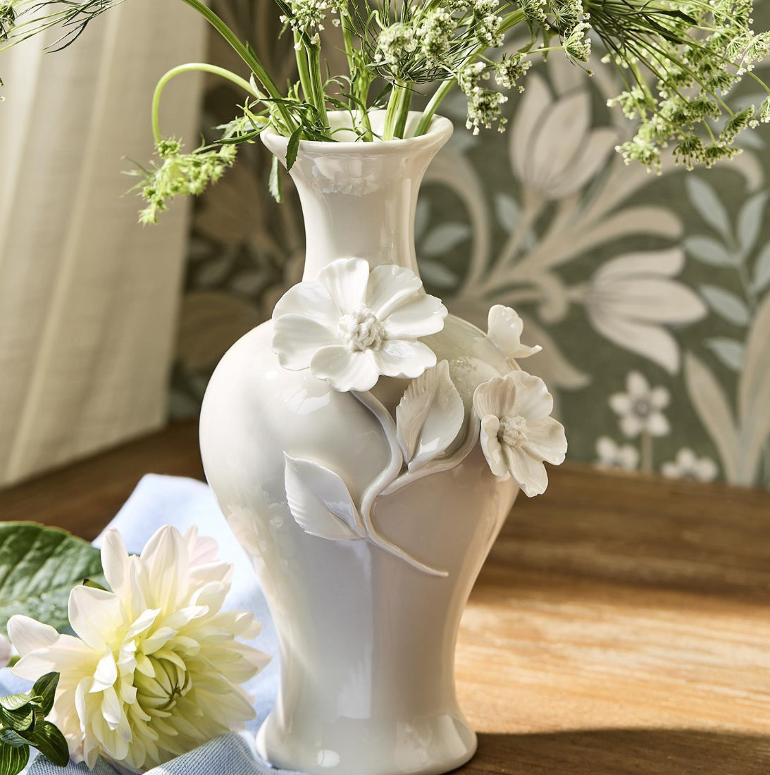 Twos Company Mini Vases Sculpted Flowers Set Of Five