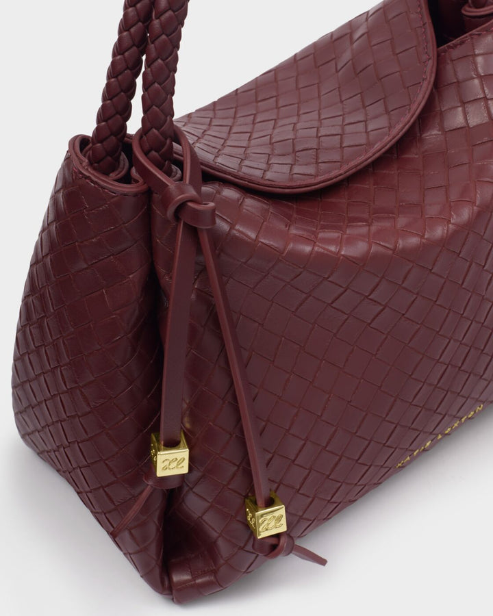 Katie Loxton Nova Woven Texture Top Handle Bag