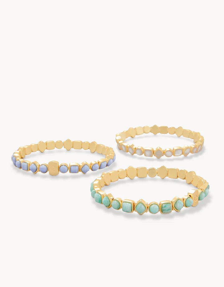 Spartina 499 Maera Stretch Bracelet Amazonite