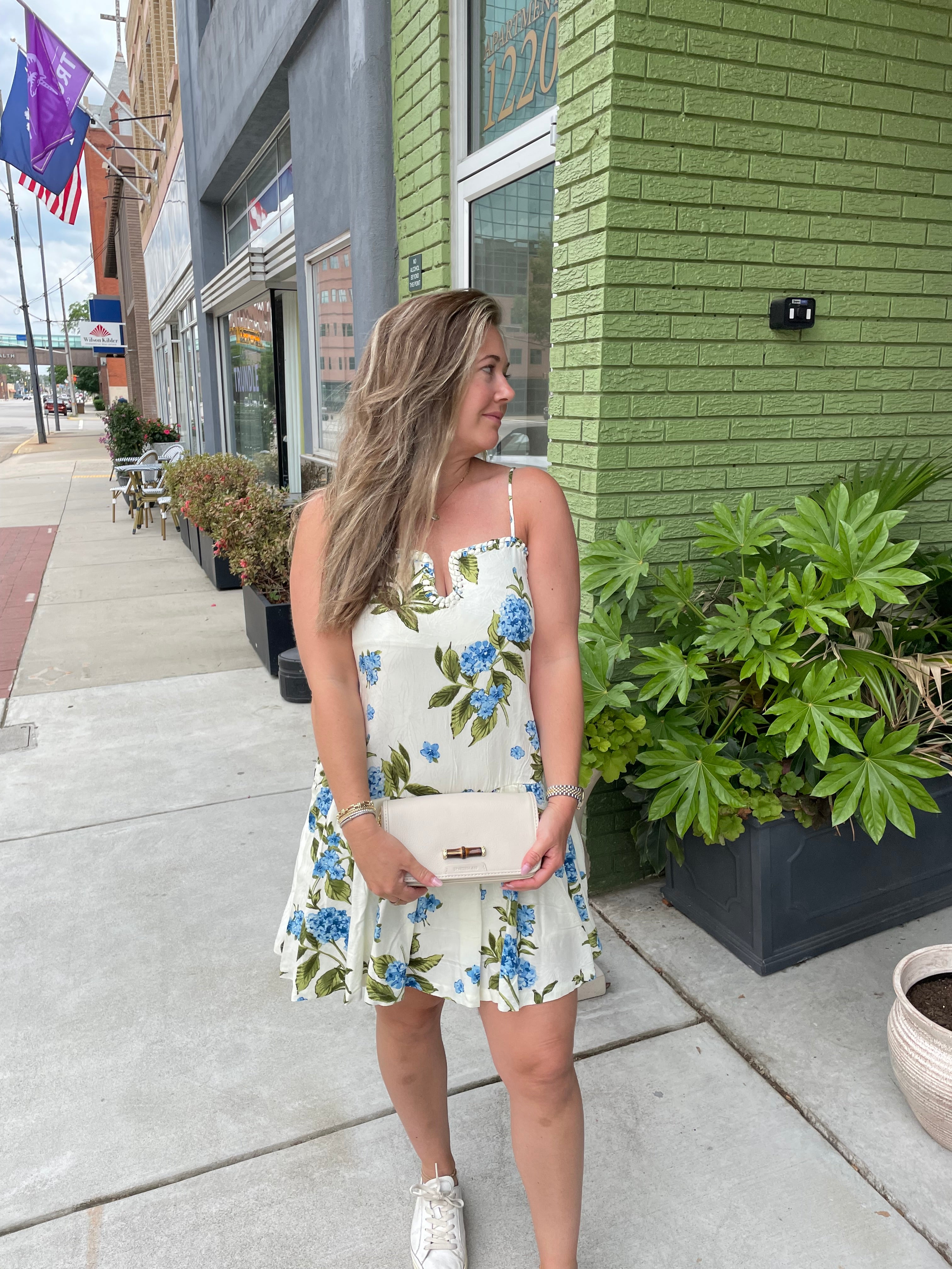 TCEC Floral Mini Dress