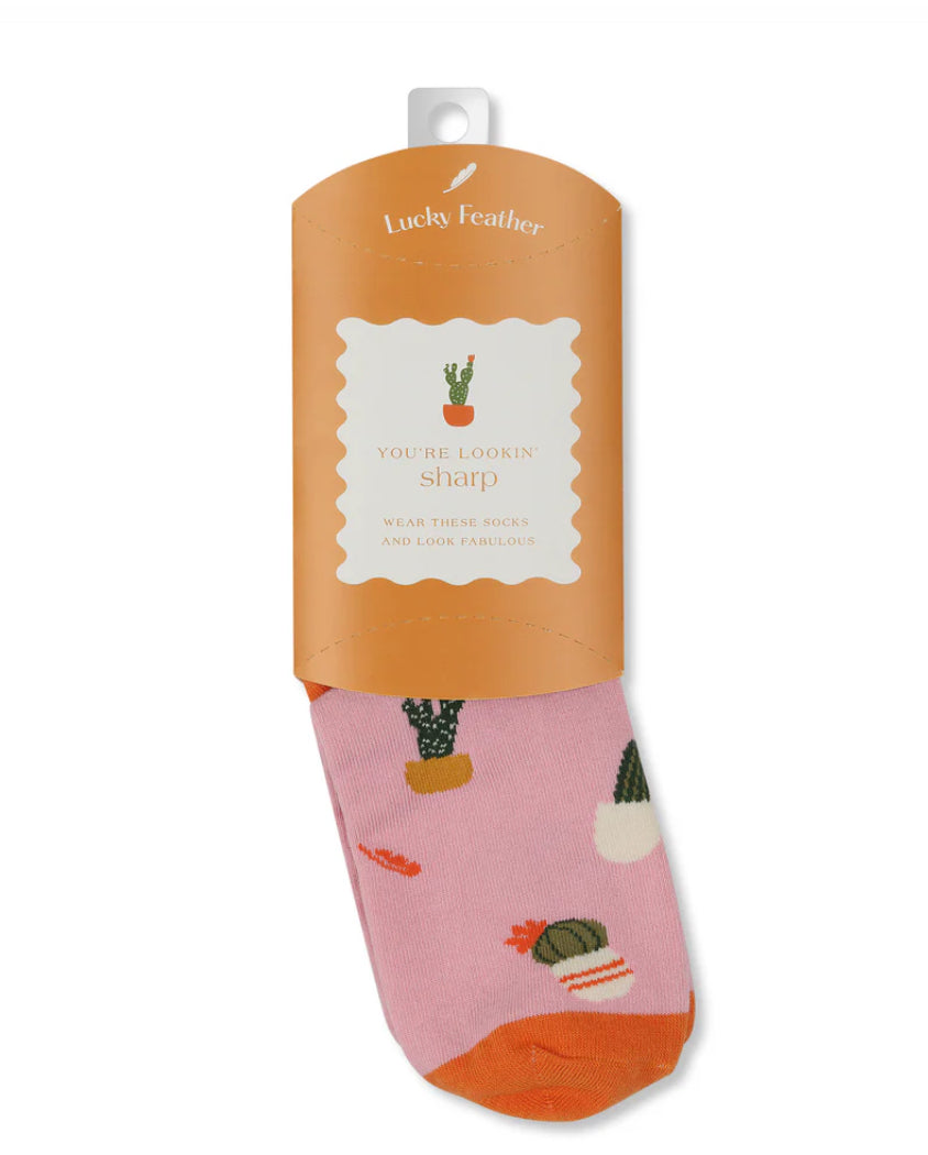 Lucky Feather Socks