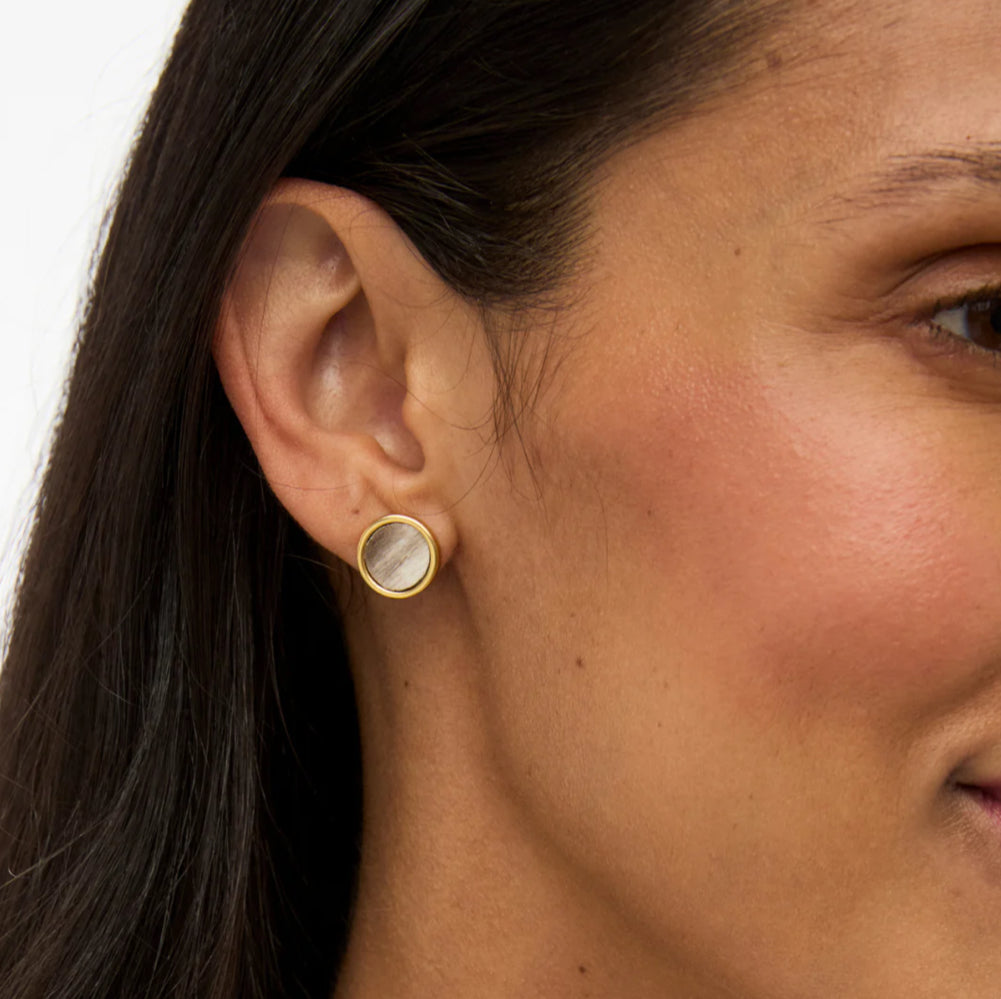 Brackish Riley Bezel Jacket Earring