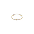 Enewton 3mm Signature Cross Moonstone Bead Bracelet