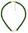 Lisi Lerch Susie Quartz Beaded Necklace with Freshwater Pearl