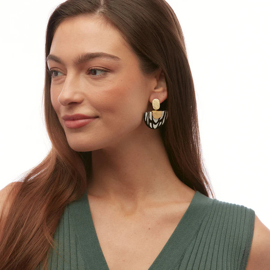 Brackish Orca Drop Earrings