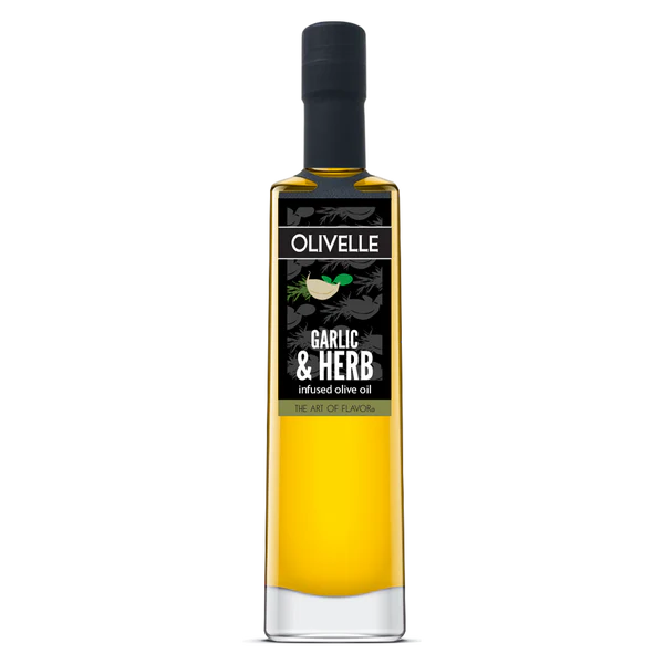 Olivelle Garlic and Herb Infused Olive Oil