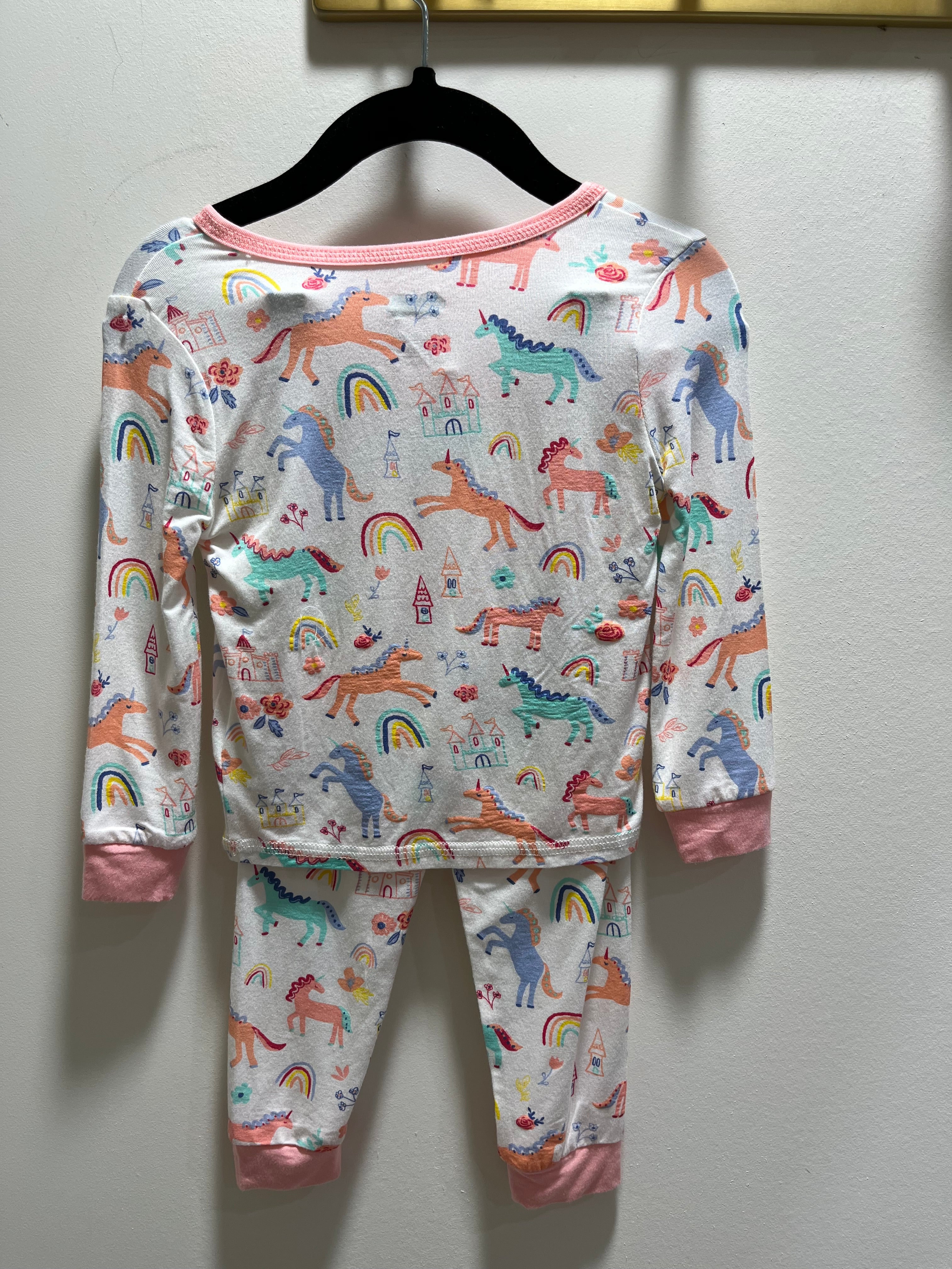 Mudpie Unicorn Pajama Set