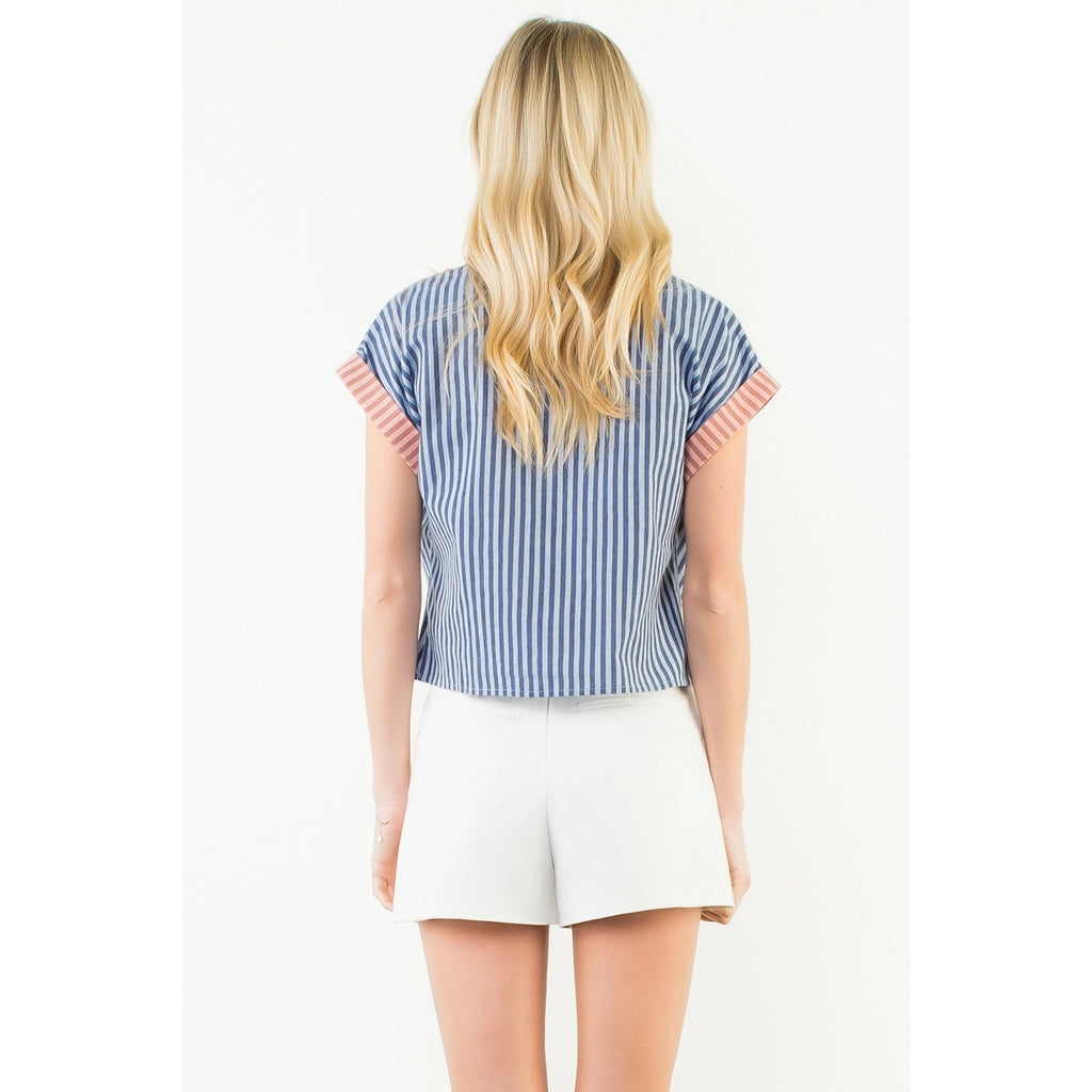 THML Stripe Synched Top