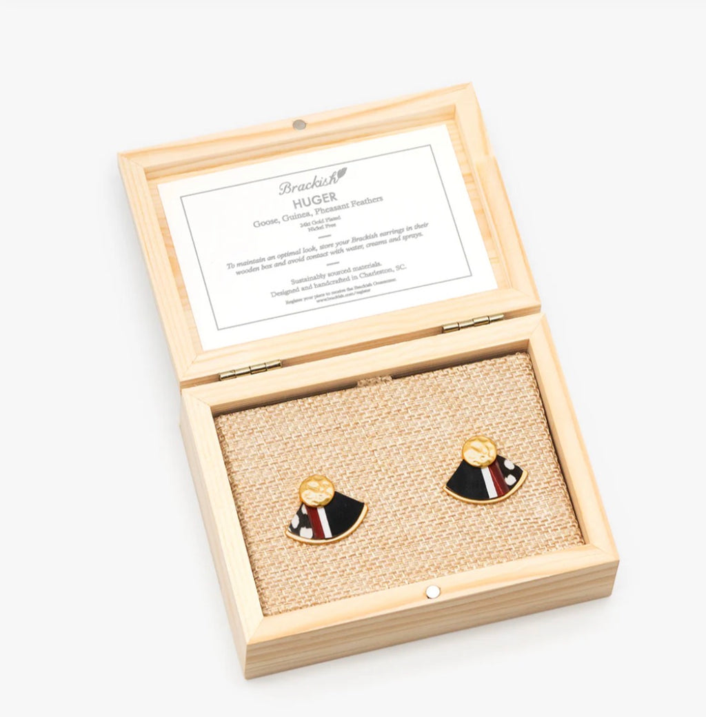 Brackish Huger Stud Earrings