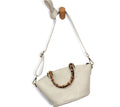 Susan Joy Millie Bamboo Handle Basket Crossbody