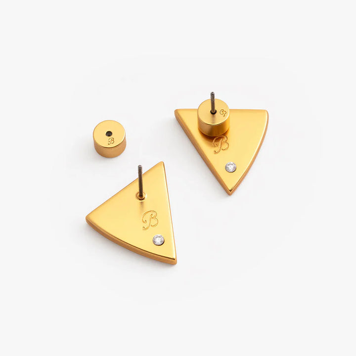 Brackish Mia Triangle Stud Earring