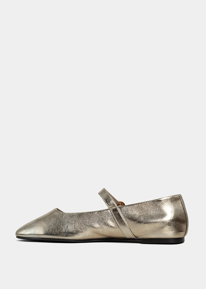 Shu Shop Annabelle Gold Flat