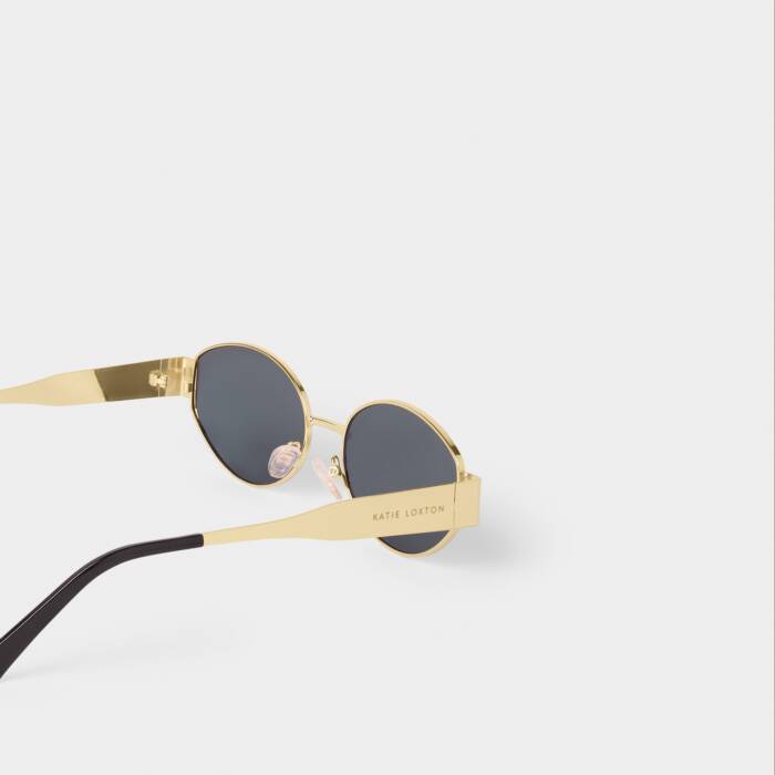 Katie Loxton Siena Matte Gold Sunglasses