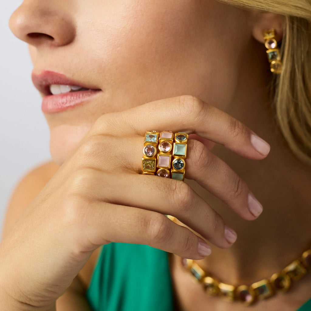 Julie Vos Jolie Ring Multi Stone